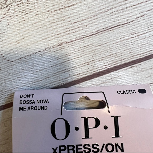 OPI xPRESS/On Short Solid Press On Nails in Don’t Bossa Nova Me Around - Picture 12 of 13